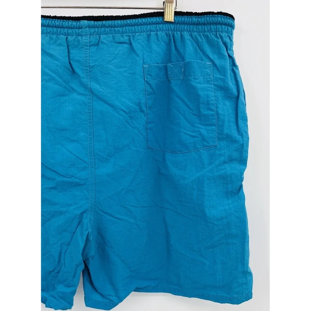 Vintage Wave Zone Swim Trunks Mesh Lined Size XL Pockets Drawstring Nylon